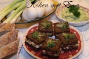 Sandwich met mozzarella