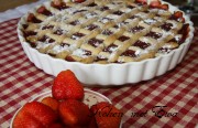 Rabarber - frambozen cake