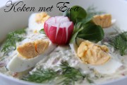 Biologische groenten salade