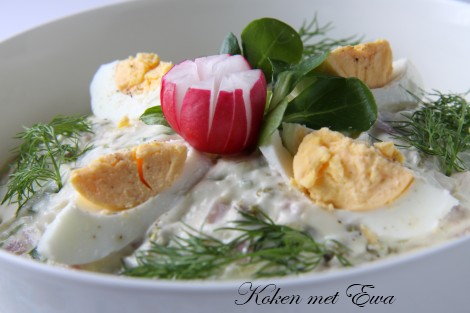 Biologische groentensalade